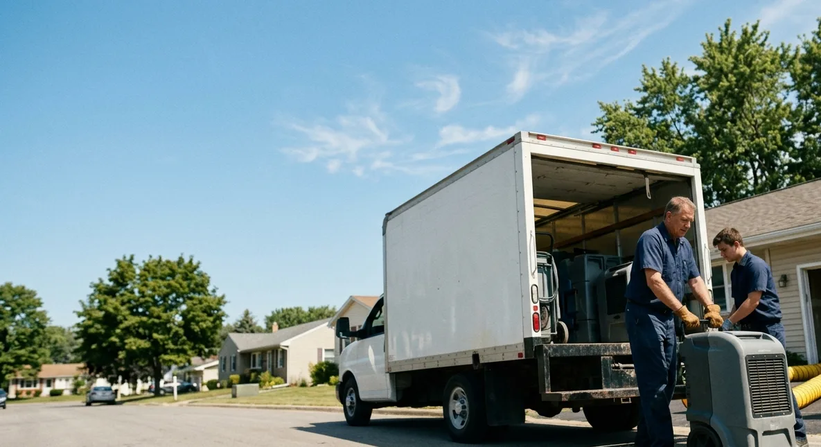 Water Damage Cleanup in Greensboro, IN near me